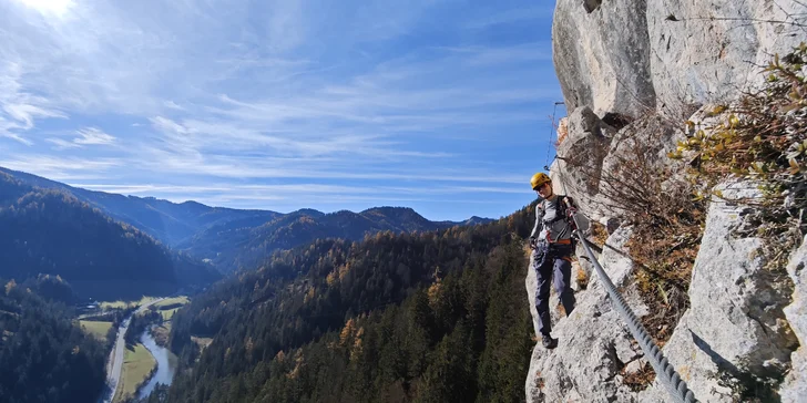 Ferratový kurz v Rakúskych Alpách