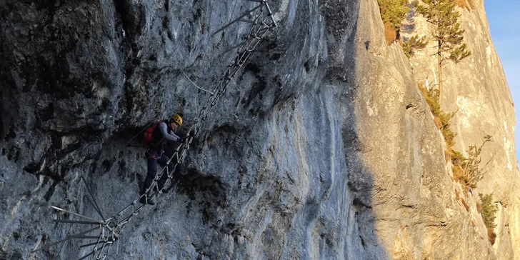 Ferratový kurz v Rakúskych Alpách