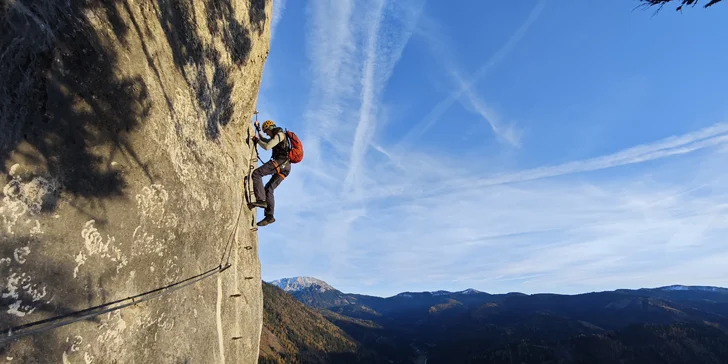 Ferratový kurz v Rakúskych Alpách