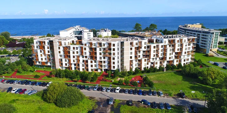 Moderné apartmány pri Balte až pre 4 osoby: k pláži 200 metrov