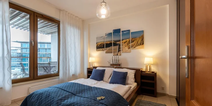 Moderné apartmány pri Balte až pre 4 osoby: k pláži 200 metrov