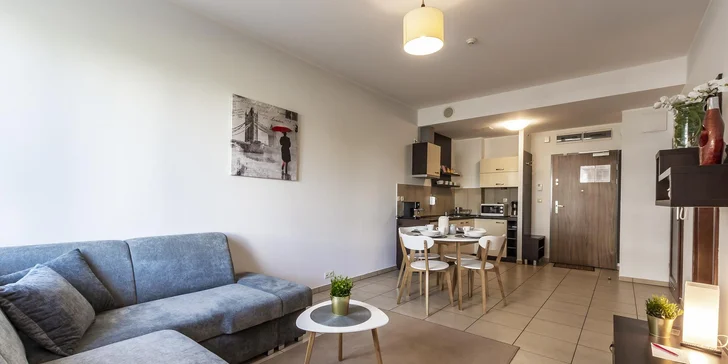 Moderné apartmány pri Balte až pre 4 osoby: k pláži 200 metrov