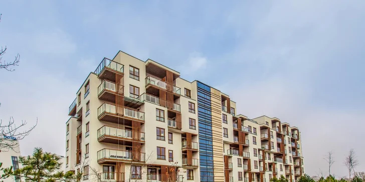 Moderné apartmány pri Balte až pre 4 osoby: k pláži 200 metrov