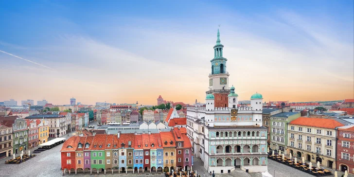 Pobyt v centre Poznane: raňajky, neobmedzený vstup do sauny aj zľava na jedlo