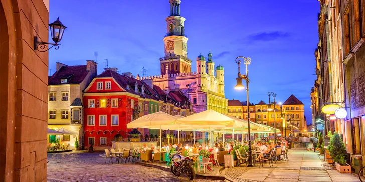 Pobyt v centre Poznane: raňajky, neobmedzený vstup do sauny aj zľava na jedlo