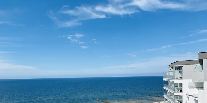 Pobyt v krásnom novom hoteli priamo pri piesočnatej pláži Baltu s polpenziou