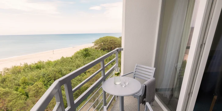 Pobyt v krásnom novom hoteli priamo pri piesočnatej pláži Baltu s polpenziou