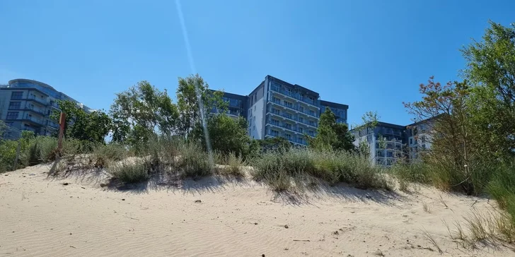 Pobyt v krásnom novom hoteli priamo pri piesočnatej pláži Baltu s polpenziou