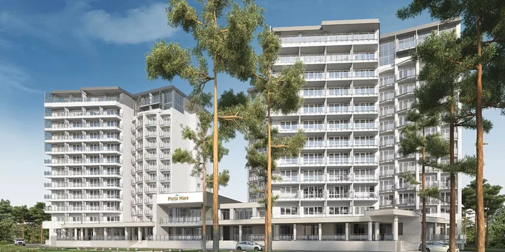 Pobyt v krásnom novom hoteli priamo pri piesočnatej pláži Baltu s polpenziou