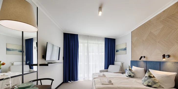 Perfektná dovolenka v Svinoústí: aparthotel s raňajkami a wellness, 150 metrov od pláže