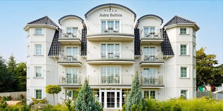 Villa Astra Baltica pri Baltu: more, kúpele aj Národný park Volyň, možnosť raňajok