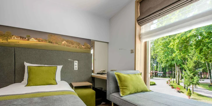 Pobyt pri Mazurských jazerách: 4* hotel s raňajkami, wellness a zábava pre malých aj veľkých