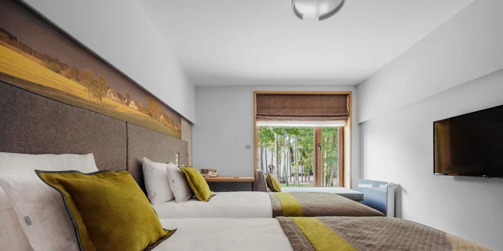 Pobyt pri Mazurských jazerách: 4* hotel s raňajkami, wellness a zábava pre malých aj veľkých