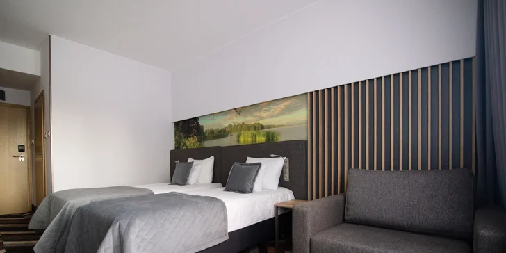 Pobyt pri Mazurských jazerách: 4* hotel s raňajkami, wellness a zábava pre malých aj veľkých