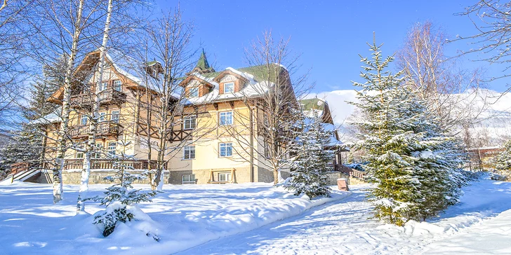 Pobyt s polpenziou a saunou kúsok od Kúpeľov Nový Smokovec