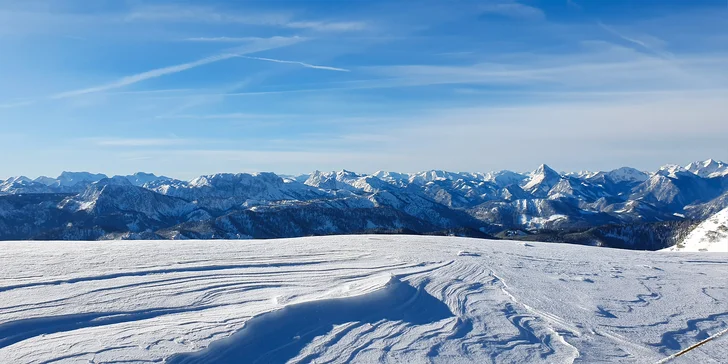 Rakúske Alpy: hotel v 1500 metroch, raňajky, sauny a lyžovanie