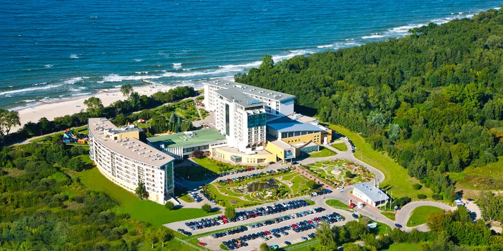 Dovolenka v Kolobřehu: hotel pri Balte so stravou, neobmedzeným wellness aj procedúrou