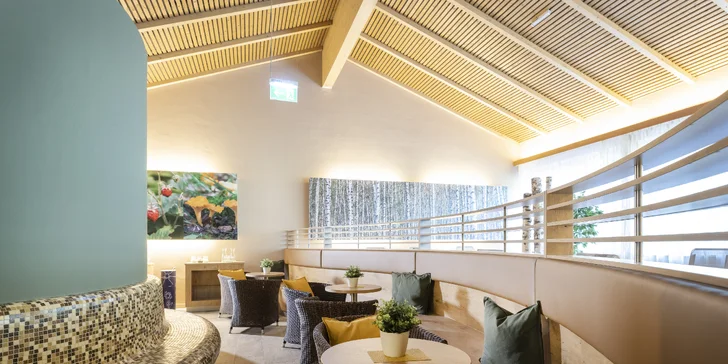 Krásny hotel v Štajerských Alpách s polpenziou a neobmedzenými saunami