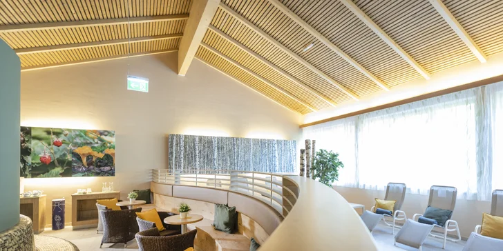 Krásny hotel v Štajerských Alpách s polpenziou a neobmedzenými saunami