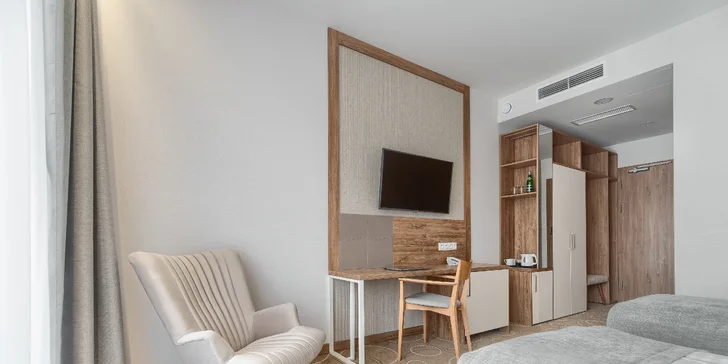 Dovolenka v Svinoústí: wellness hotel 50 m od pláže Baltu so stravou