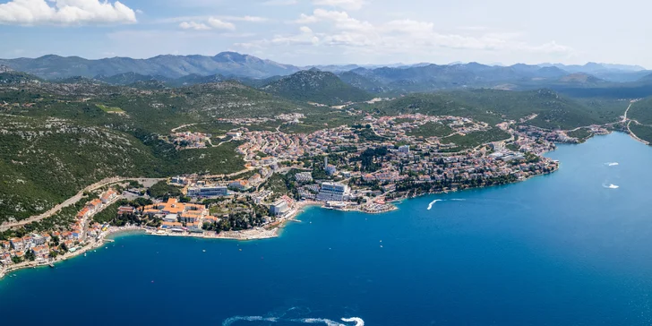 Bosna a Hercegovina: hotel Sunce Neum 100 m od mora, bazén a polpenzia alebo plná penzia