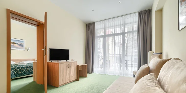 Baltská pohoda: hotel v Svinoústí kúsok od pláže, polpenzia, wellness, first minute aj noc zadarmo