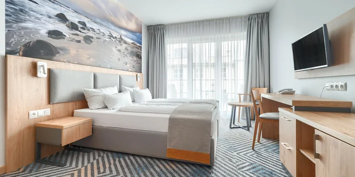 Baltská pohoda: hotel v Svinoústí kúsok od pláže, polpenzia, wellness, first minute aj noc zadarmo