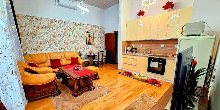 Pobyt v apartmáne v centre Popradu s neobmedzenou infra saunou a parkovaním