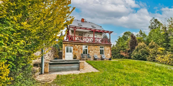 Krásne apartmány v Luhačoviciach s raňajkami a možnosťou súkromnej vírivky