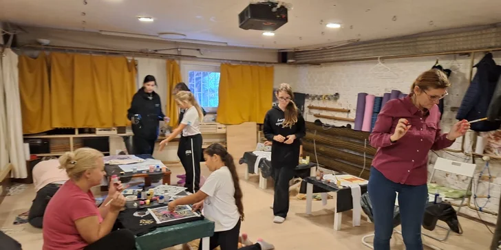 Kreatívne maľovanie pre každého: 3-hodinový kurz pre deti aj dospelých