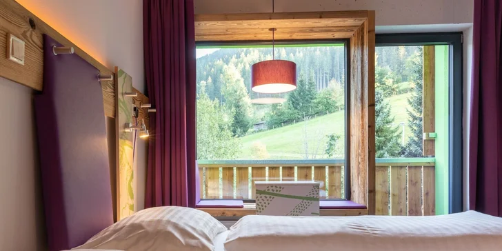 Pobyt v modernom horskom hoteli v Korutánsku s raňajkami a saunami