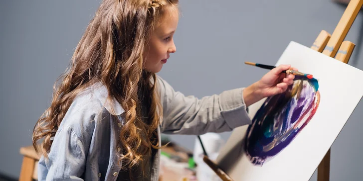 Zážitkové maľovanie alebo dve hodiny kreatívnej hry pre deti od 3 rokov: VYFARBI SA! alebo MAGNETÁČIK