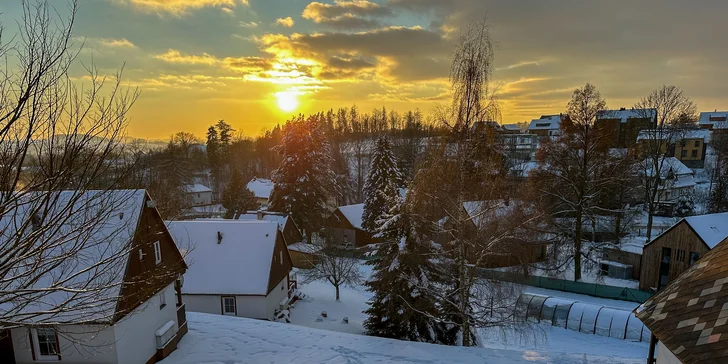 Chaty v Čistej v Krkonošiach až pre 8 osôb: zjazdovky, výlety a v lete bazén