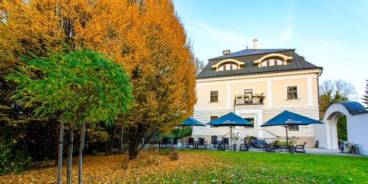 Romantika pre dvoch v Žiline so sektom, polpenziou a neobmedzeným vstupom do wellness