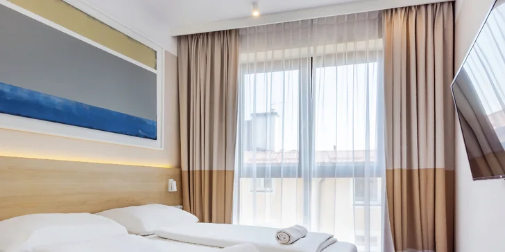 Apartmány pre 4 až 6 osôb pri Balte: ubytovanie pri pláži aj možnosť stravy