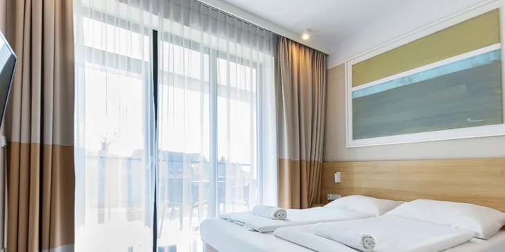 Apartmány pre 4 až 6 osôb pri Balte: ubytovanie pri pláži aj možnosť stravy