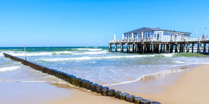 Apartmány pre 4 až 6 osôb pri Balte: ubytovanie pri pláži aj možnosť stravy