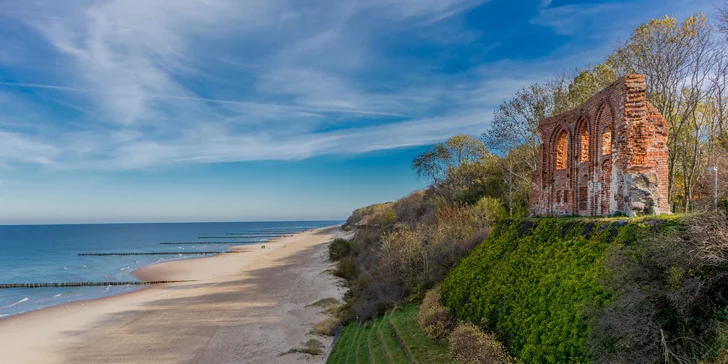 Apartmány pre 4 až 6 osôb pri Balte: ubytovanie pri pláži aj možnosť stravy