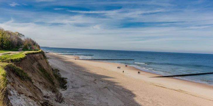 Apartmány pre 4 až 6 osôb pri Balte: ubytovanie pri pláži aj možnosť stravy