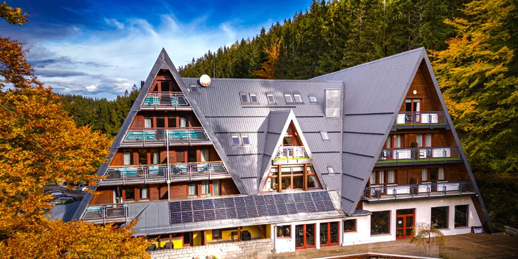 Poľské Krkonoše: raňajky alebo polpenzia, neobmedzený wellness aj otužovanie a inhalácia radónu