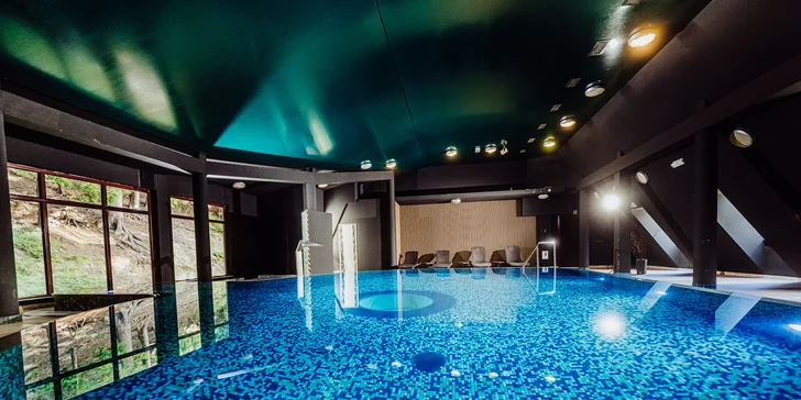 Poľské Krkonoše: raňajky alebo polpenzia, neobmedzený wellness aj otužovanie a inhalácia radónu