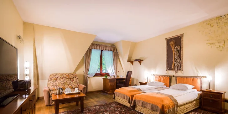 Poľské Krkonoše: raňajky alebo polpenzia, neobmedzený wellness aj otužovanie a inhalácia radónu