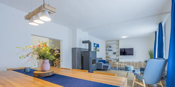 Vrbno pod Pradědem: luxusný apartmánový dom pre 10 osôb, 7 km od Karlovej Studánky