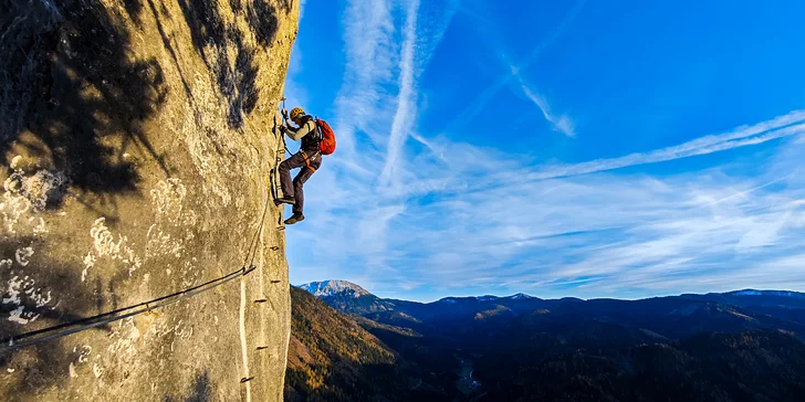Ferratový kurz v Rakúskych Alpách