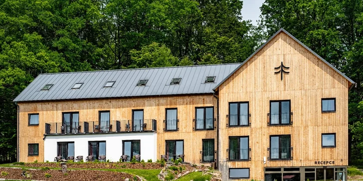 Pobyt v novom hoteli v Českom Švajčiarsku: raňajky, prípadne aj jedna večera a kúpací sud