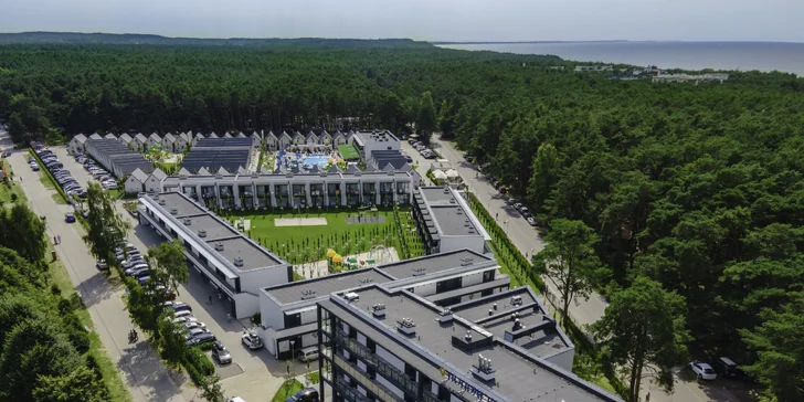 Domčeky alebo apartmány pri Balte s wellness aj animáciami neďaleko Sloviňského národného parku