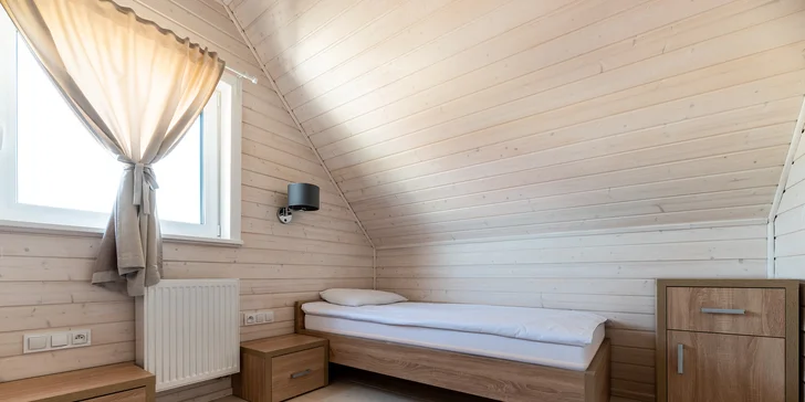 Domčeky alebo apartmány pri Balte s wellness aj animáciami neďaleko Sloviňského národného parku