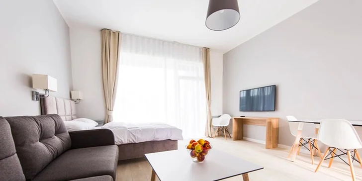 Domčeky alebo apartmány pri Balte s wellness aj animáciami neďaleko Sloviňského národného parku