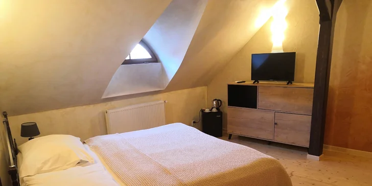 Pobyt v srdci Mikulova v Boutique hoteli Templ: raňajky, degustačné menu s párovaním vín a noc zdarma