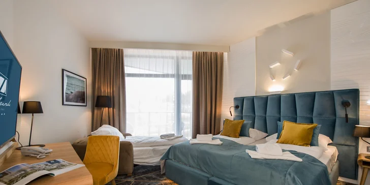 Rodinná dovolenka pri Balte: 4* hotel s neobmedzeným wellness, strava, vodný svet